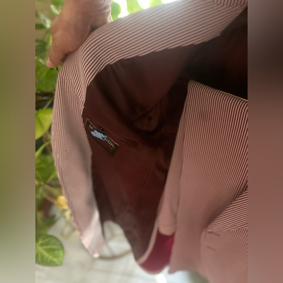 Vintage McGregor All Polyester Supple Crushproof Pinstripe Suit - Picture 11 of 15